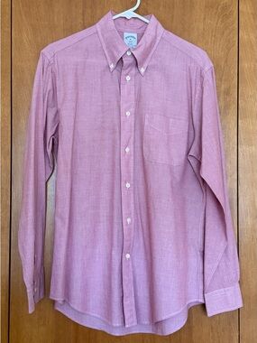 Brooks Brothers Regent 1818 Pink Button-Down Oxford Shirt M